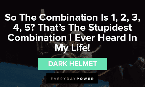 Spaceballs Quotes About Combination