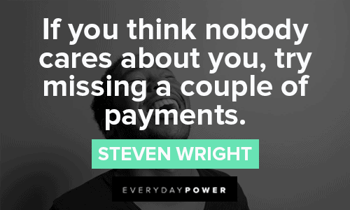 Steven Wright Quotes About Banks