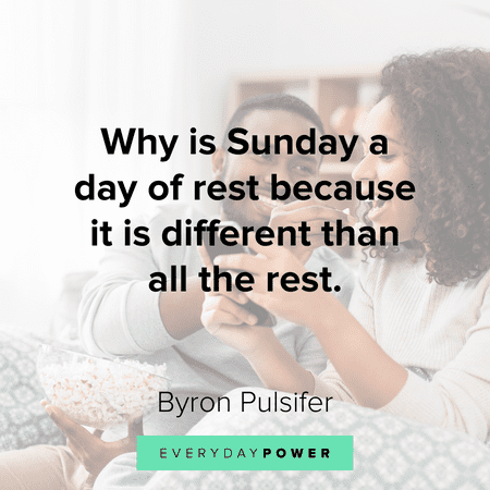 Sunday Quotes about rest