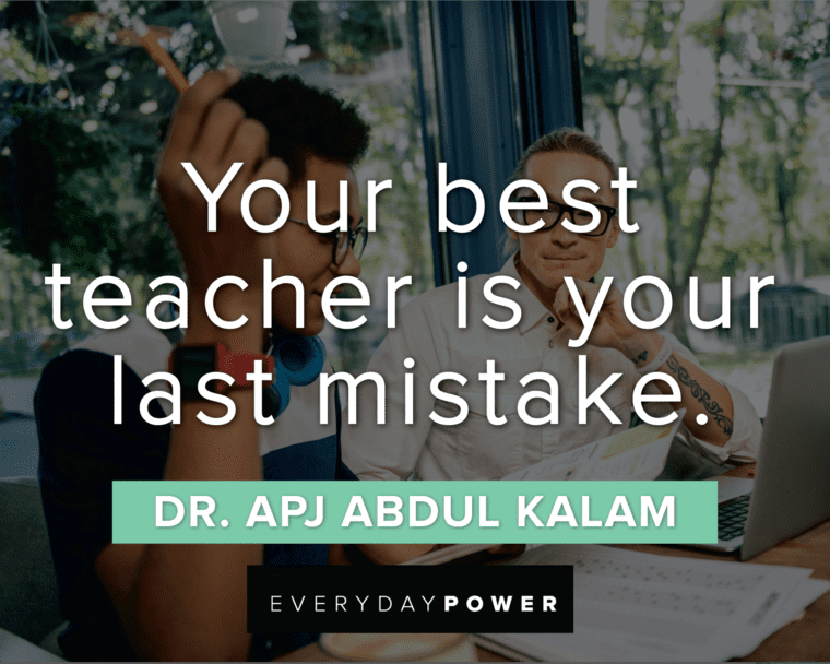 Teacher’s Day Quotes About Mistakes