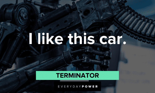 Terminator Quotes about cars