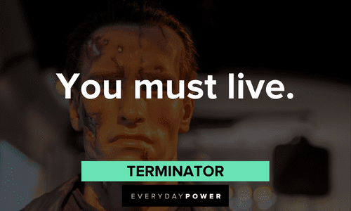 terminator quote that ends in baby