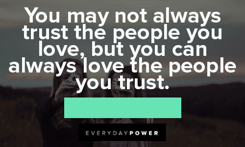 trust love quotes