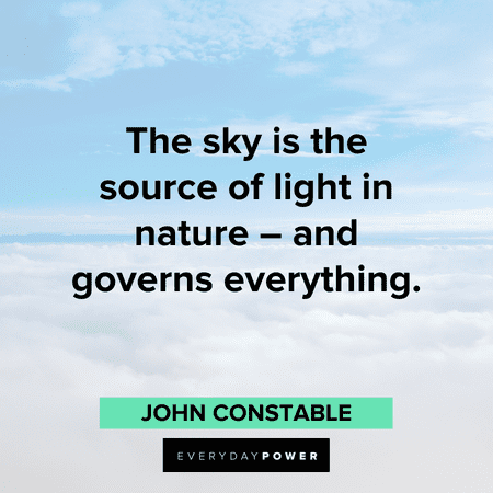Sky Quotes about light