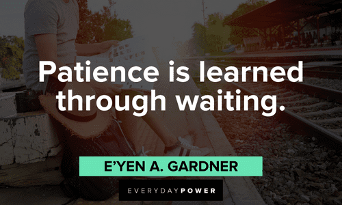patience and Waiting quotes