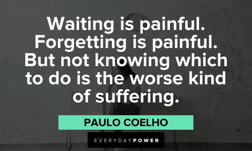 pain of Waiting quotes
