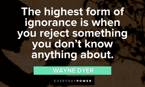 witty quotes about ignorance