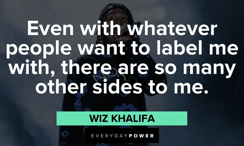 Wiz Khalifa quotes about labels