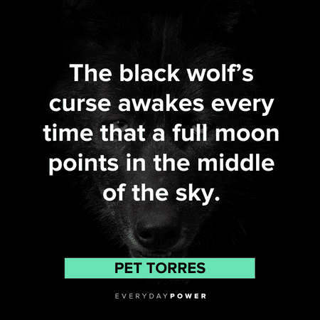 Wolf Quotes about The black wolf’s curse