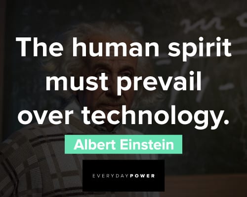 albert einstein quotes about technology