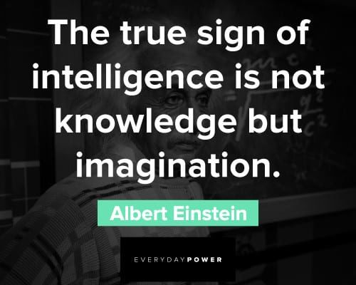 albert einstein knowledge quotes