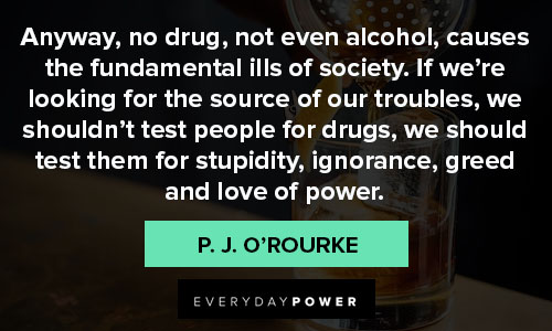Alcohol quotes about humanity
