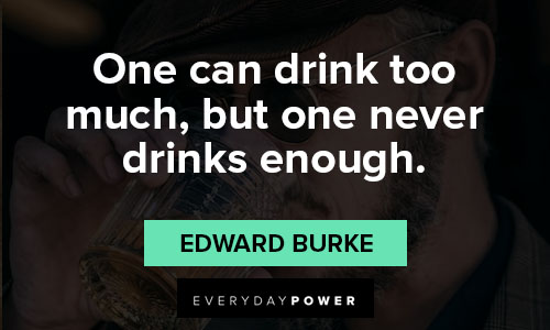 Alcohol quotes about drinking too much