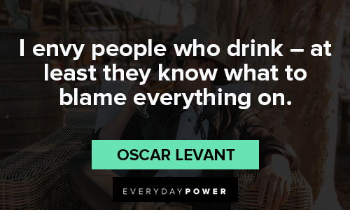 Alcohol quotes about envy