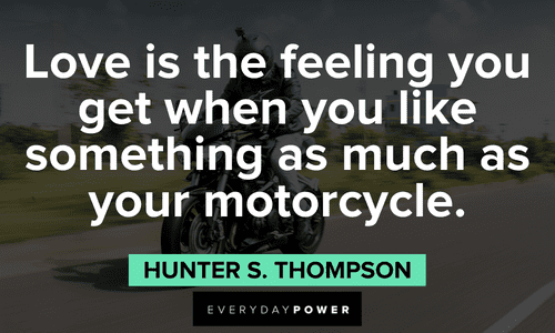 passionate Biker quotes