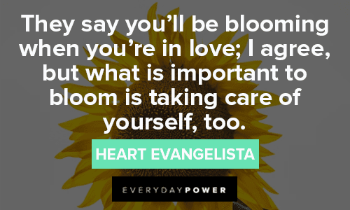 bloom quotes for taking care of yourself