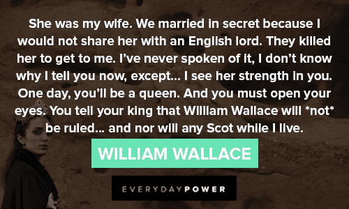 Braveheart quotes about English Lord