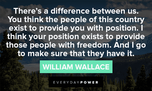 william wallace freedom quote