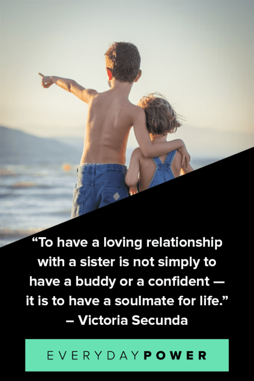 Brother and sister quotes celebrating real love