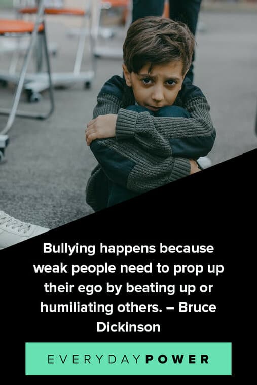 Bullying Quotes about weak people