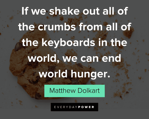 best food quotes from Matthew Dolkart