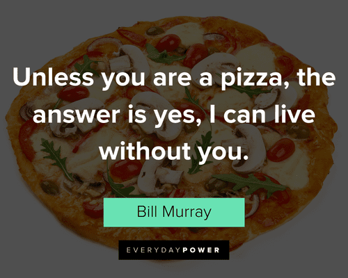 Best Pizza food quotes