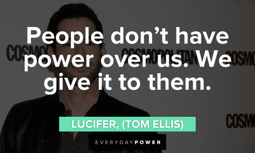 Lucifer quotes about power
