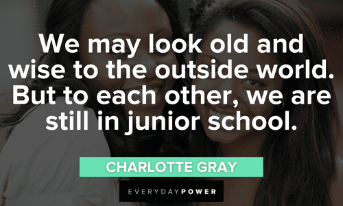 Funny Sister Quotes about aging