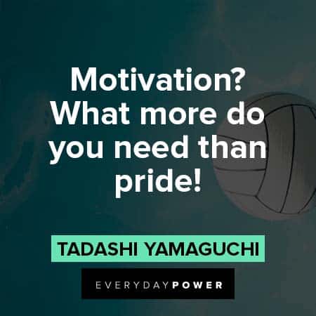 Haikyuu quotes about motivation