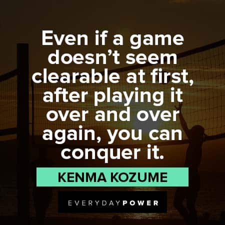 Best Haikyuu quotes about game