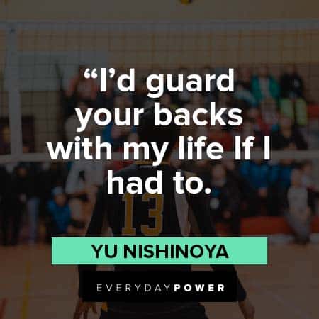 Best Haikyuu quotes about life