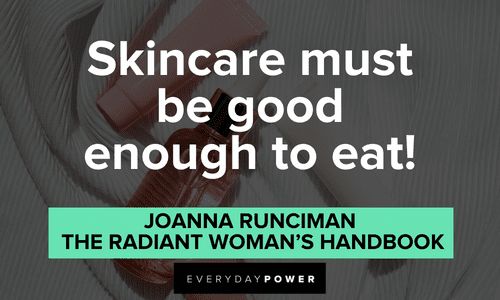 skincare quotes about nutrition