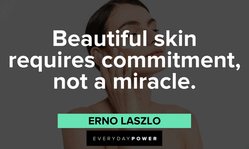 skincare quotes about a beautiful skin