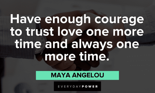 quotations on trust and love