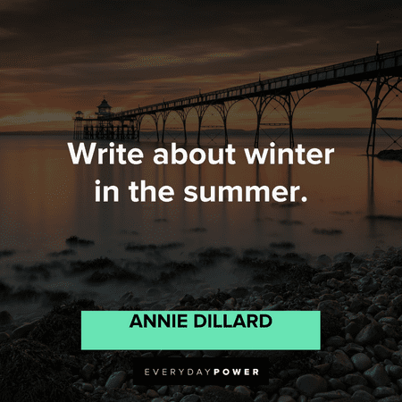 short August quotes about winter
