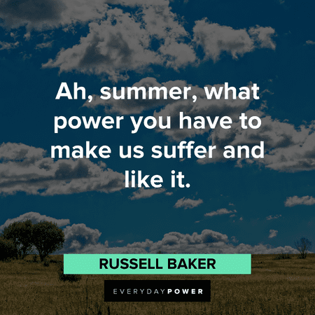 funny August quotes about summer