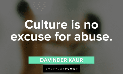Domestic Violence Quotes about cultural beliefs