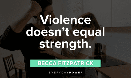 short Domestic Violence Quotes for strength