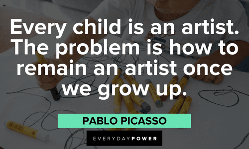 85 Inspiring Quotes About Art For Kids