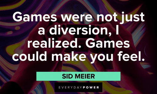 Gamer quotes about video games
