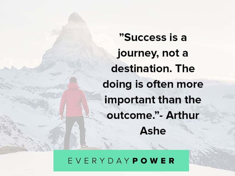 success journey quotes