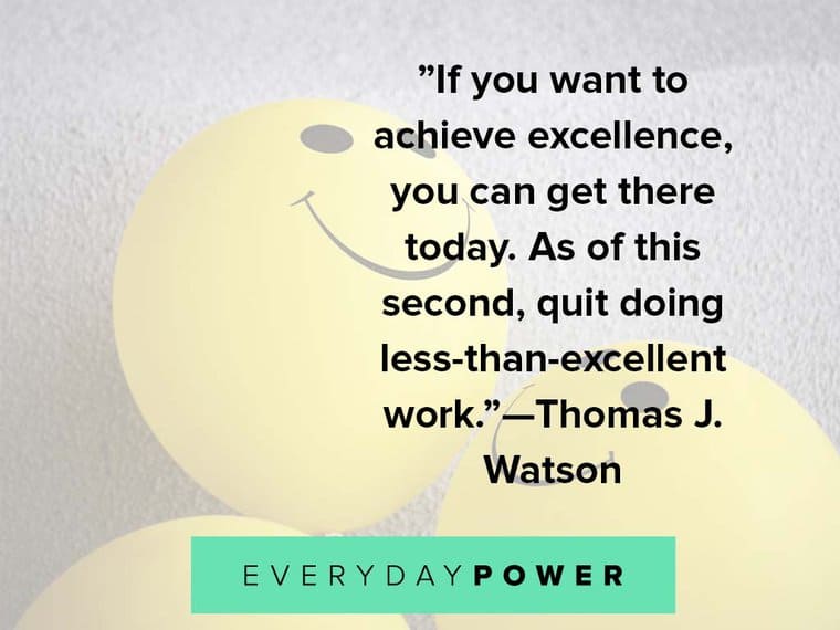 journey quotes for achieve excellence