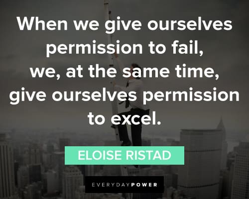 Best Keep Pushing Quotes from Eloise Ristad