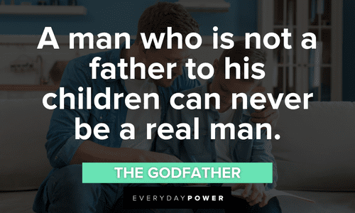 Godfather quotes about fatherhood