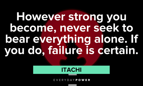 Itachi Quotes about failure
