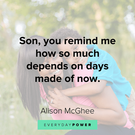Mother and Son Quotes that will make your day