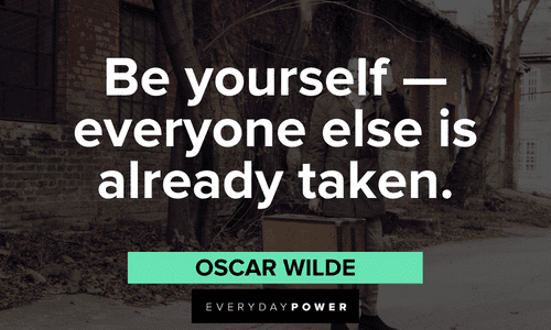 quotes on life lessons about being yourself