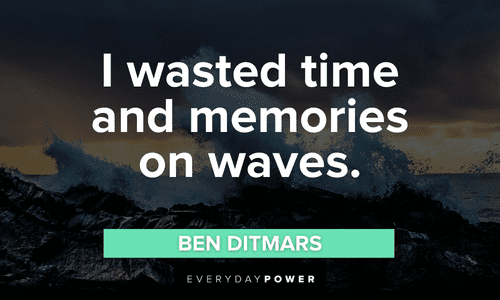 waves quotes about time