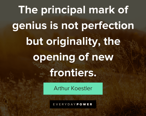 Perfection Quotes about frontiers