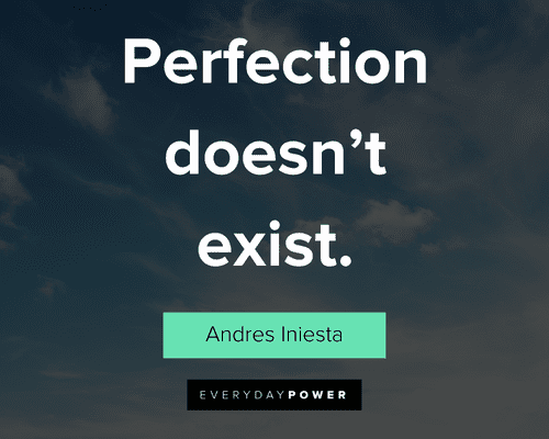 Perfection Quotes on perfection doesn't exist